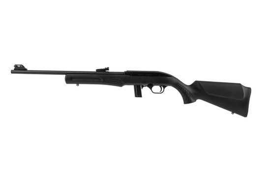 Rossi RS22 semi auto rimfire rifle features a synthetic stock